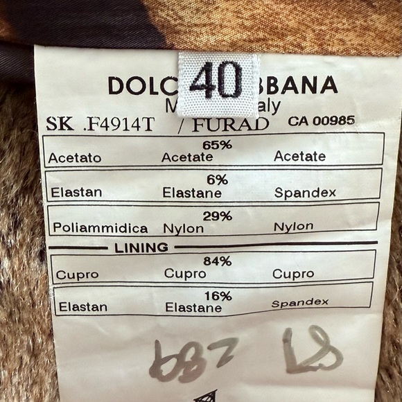 AUTHENTIC Dolce and Gabbana pencil skirt - Picture 4 of 6